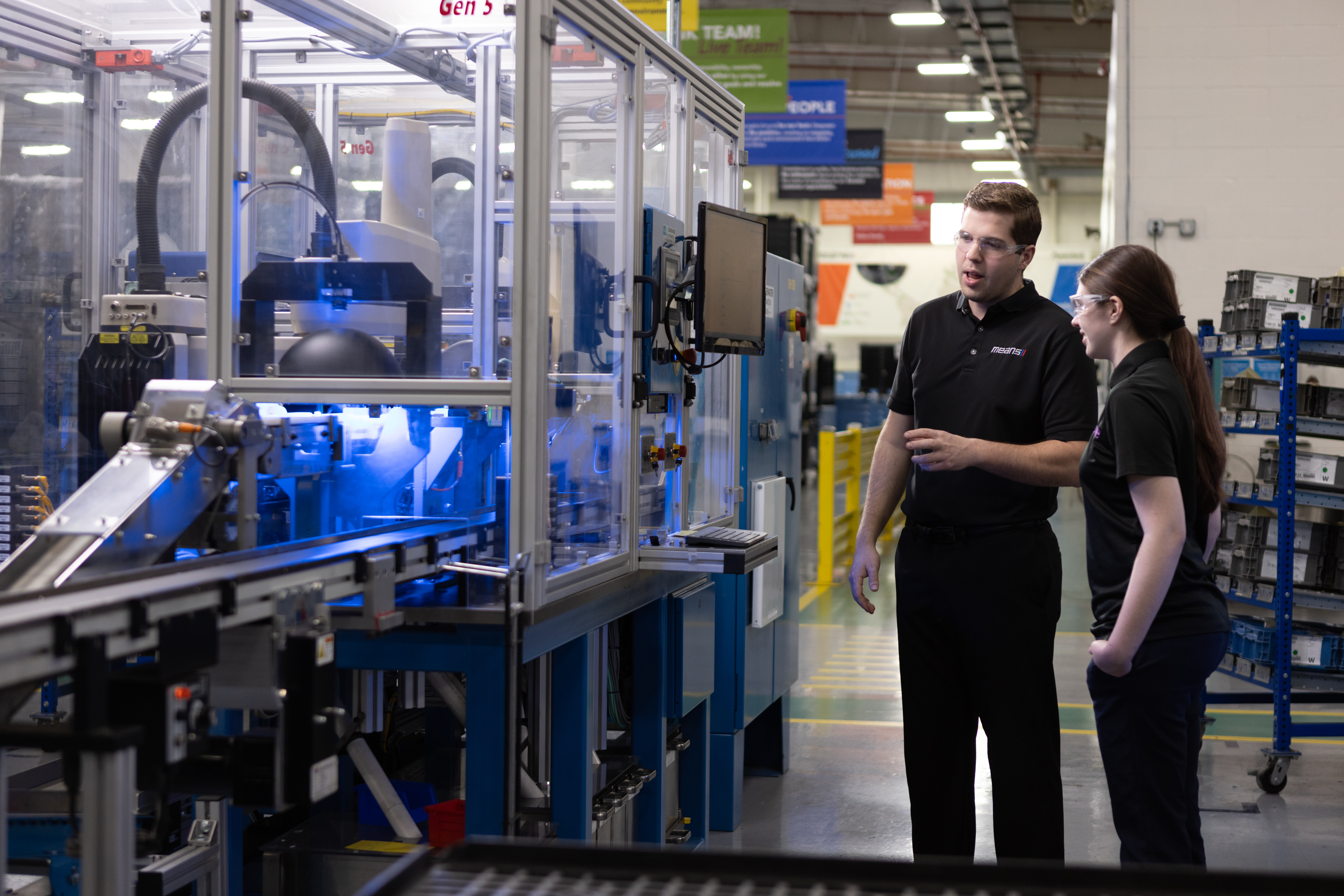 student learning at co-op