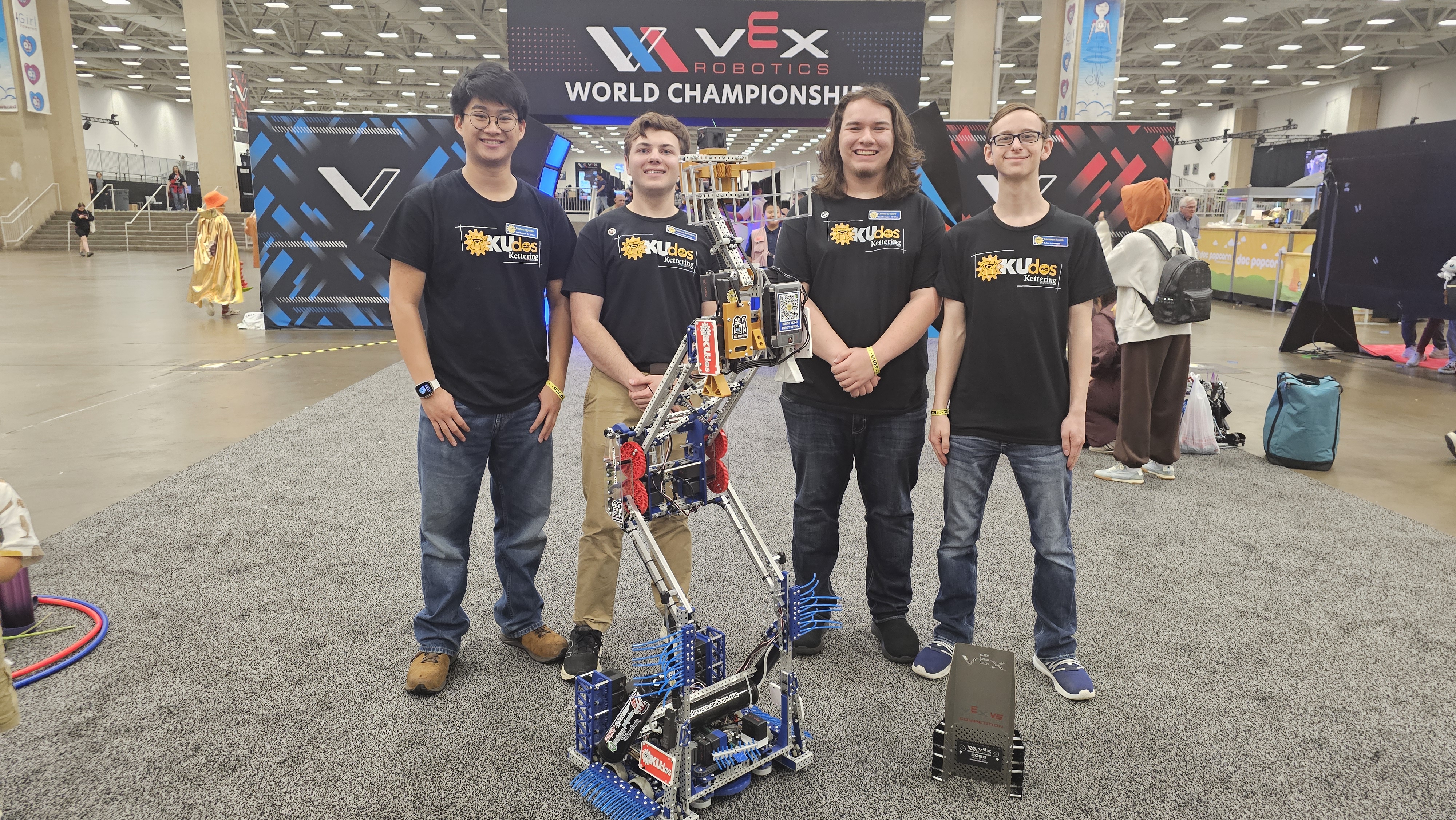 KUdos Wins Innovate Award at 2025 VEXU Worlds