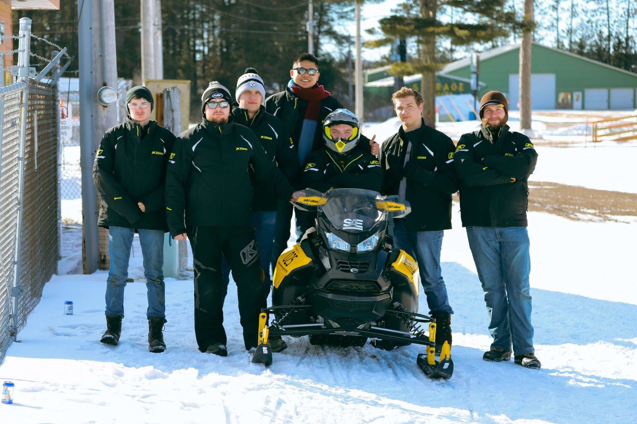 Clean Snowmobile