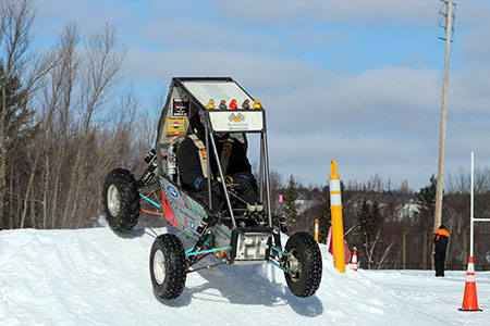 Kettering's SAE Baja team placed third in the 2019 statewide competition