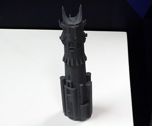 Carolyn Chase ‘19's 3D-printed model of Barad-dûr