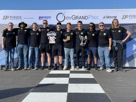 Kettering University's EV Kartz team