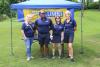 Alumni volunteer during the Sobey Golf outing, a fund-raising event.