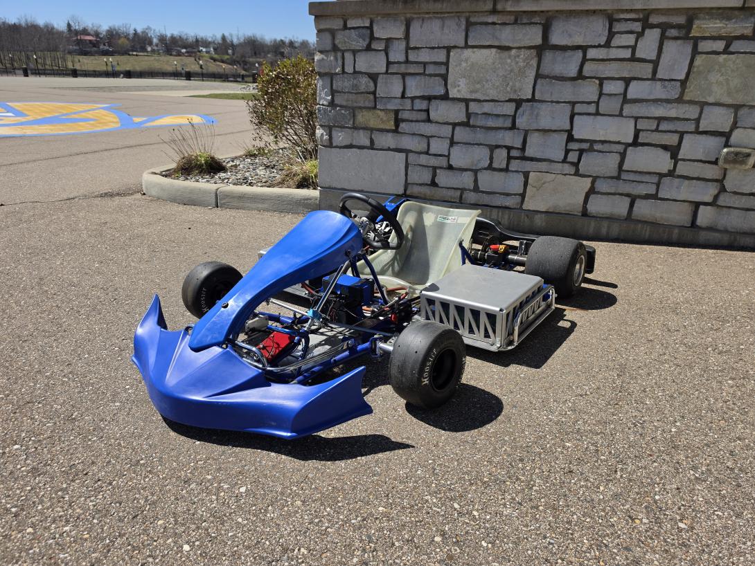 ev kart with no logo or branding 